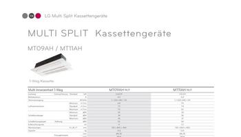 Kassettenklimaanlagen